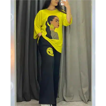 Women Drop Shoulder Summer Suit.