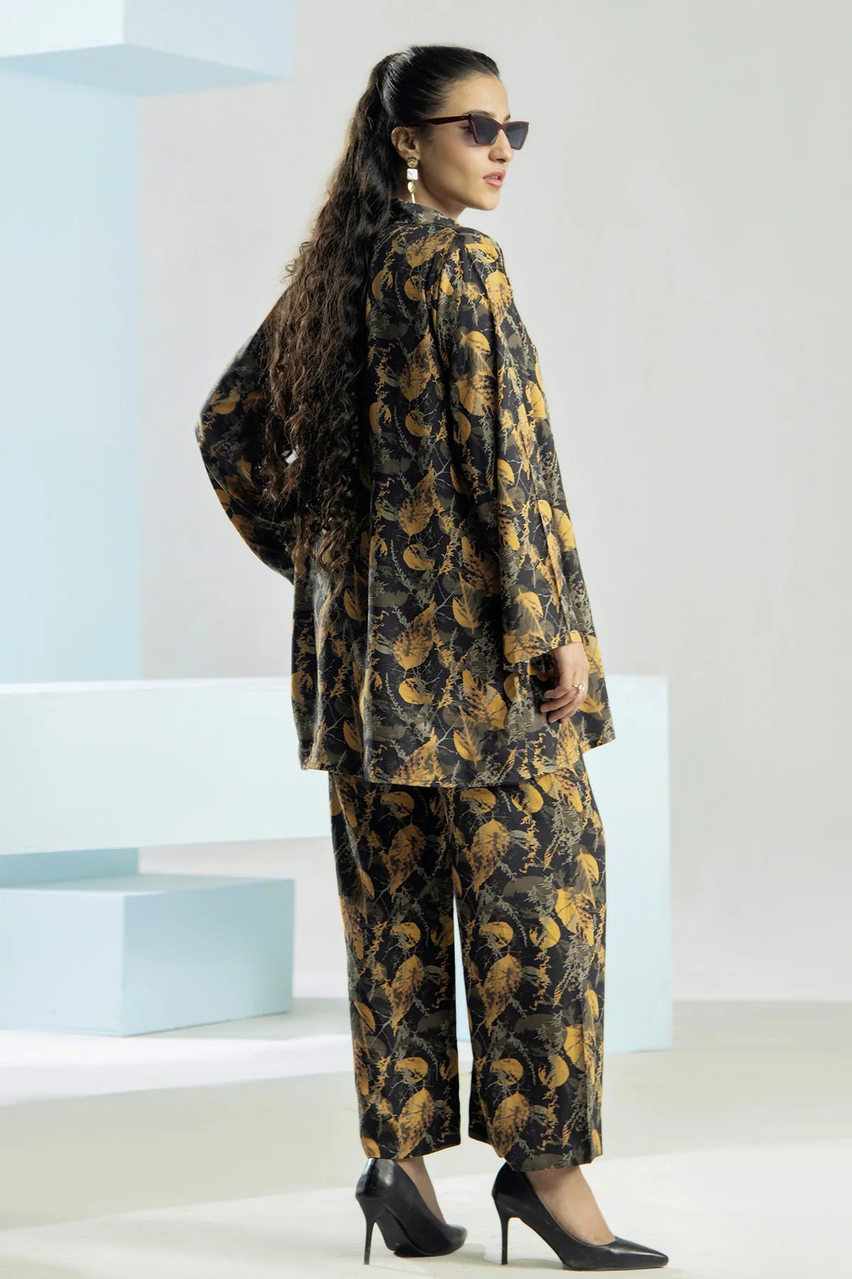 Comfort Floral Shrug 3 Piece CC01