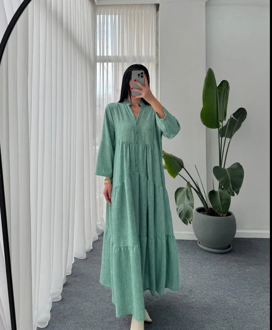 Comfort Turkish Long Flair Maxi