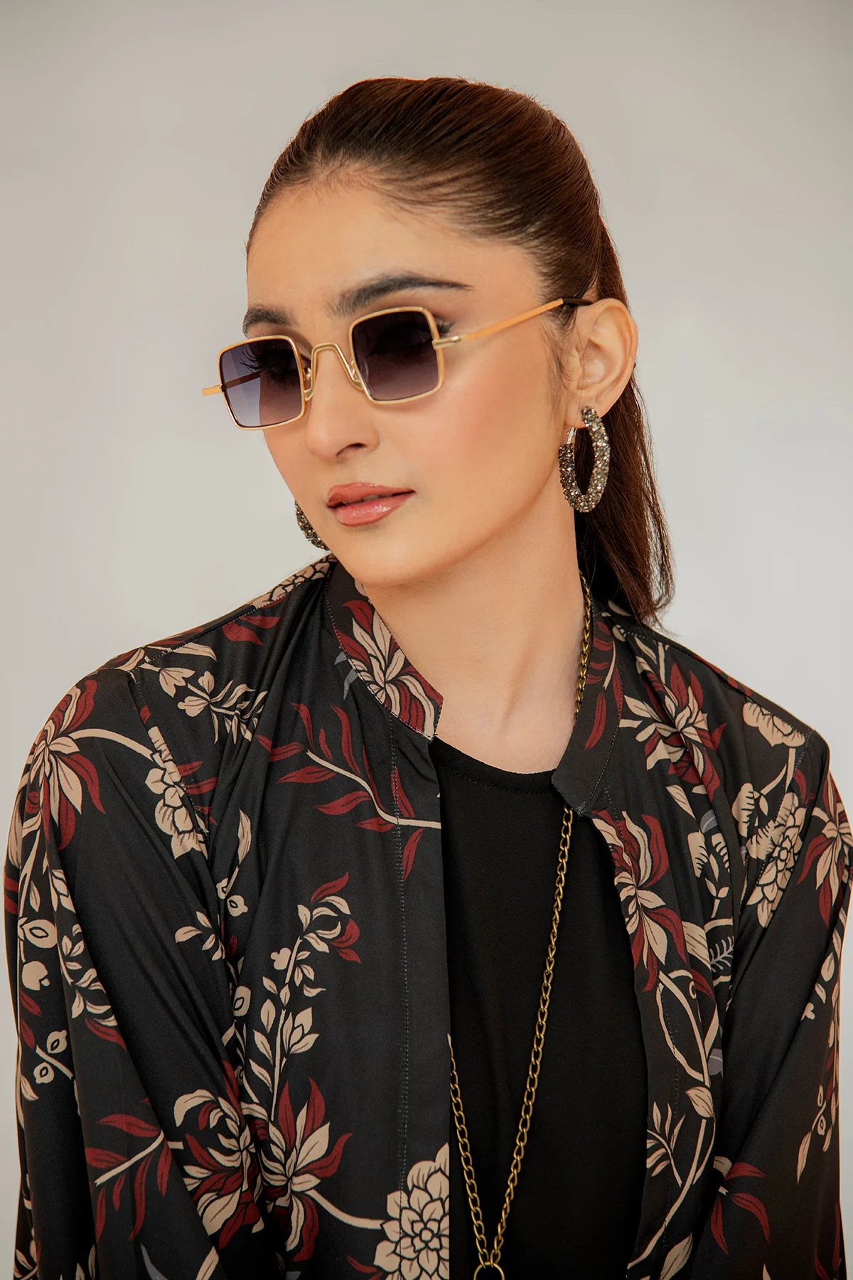 Comfort Floral Shrug 3 Piece CC04