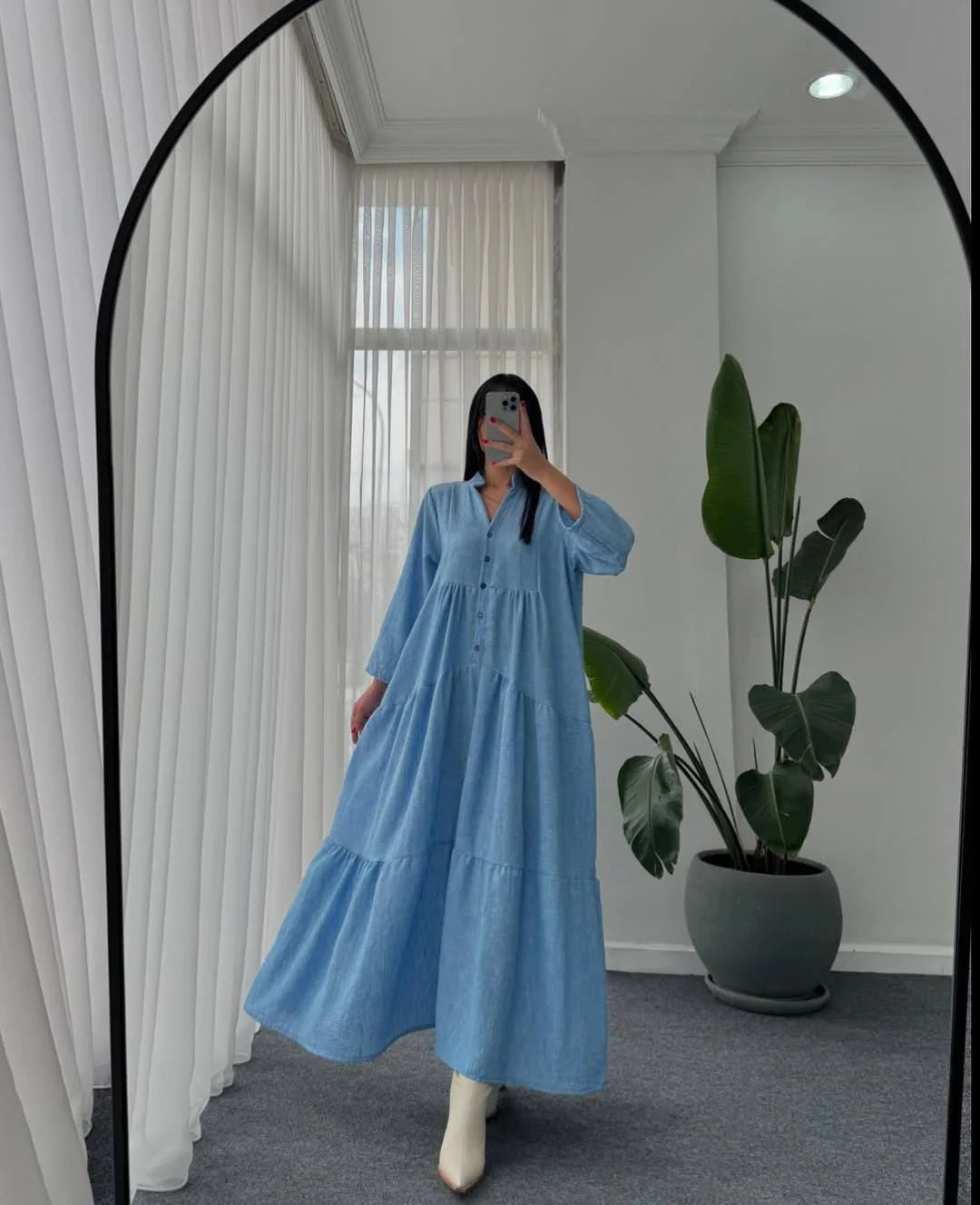 Comfort Turkish Long Flair Maxi