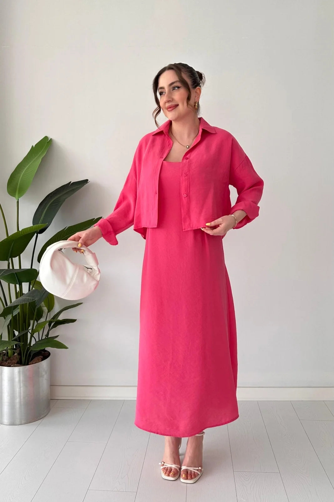 Comfort Korean Style Long Koti Maxi 2 Piece