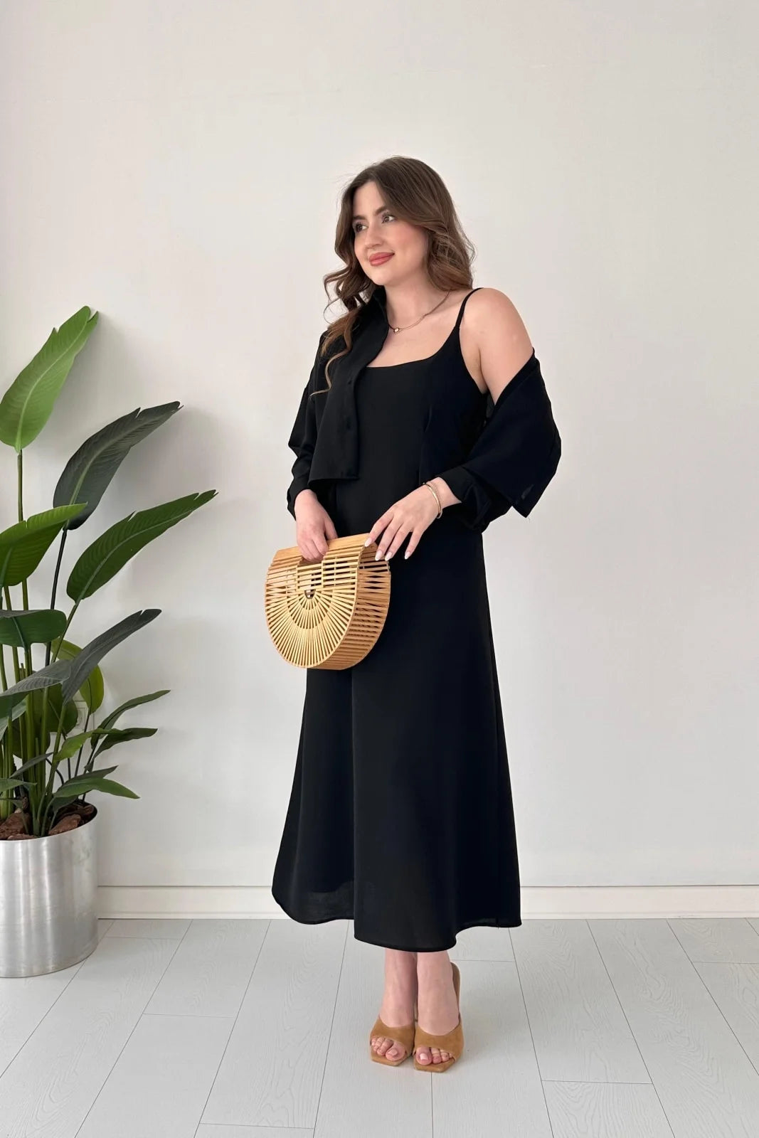 Comfort Korean Style Long Koti Maxi 2 Piece